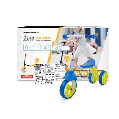 K2 Toddler Transforming Scooter & Trike for 2-5 Year Old Kids Boy or Girl   567170789